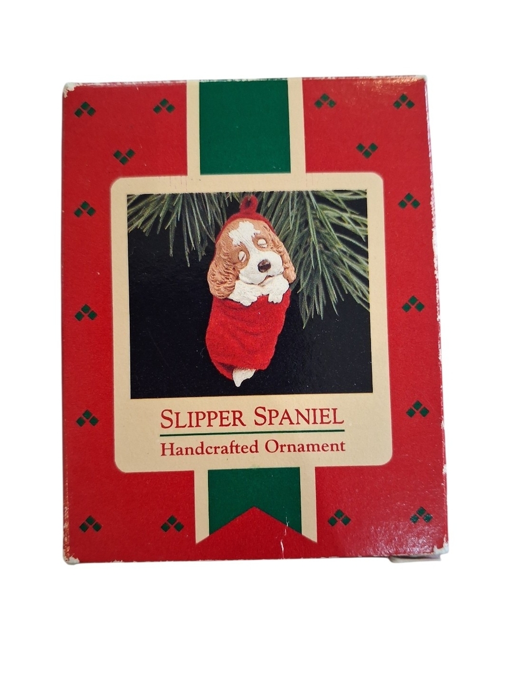 Hallmark Slipper Spaniel Ornament